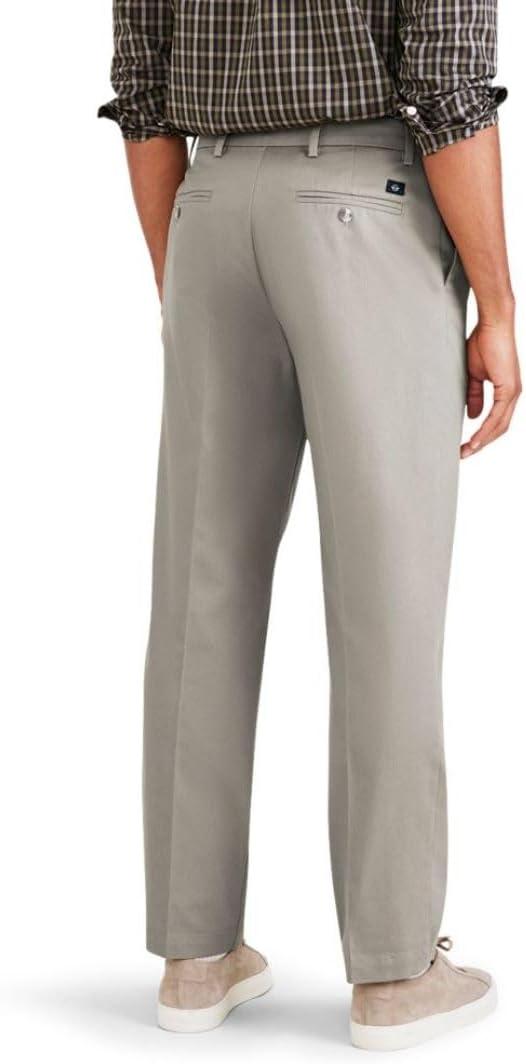 imageClassic Fit Signature Iron Free Khaki with Stain Defender Pants Pleated Regular and Big ampamp TallCloud