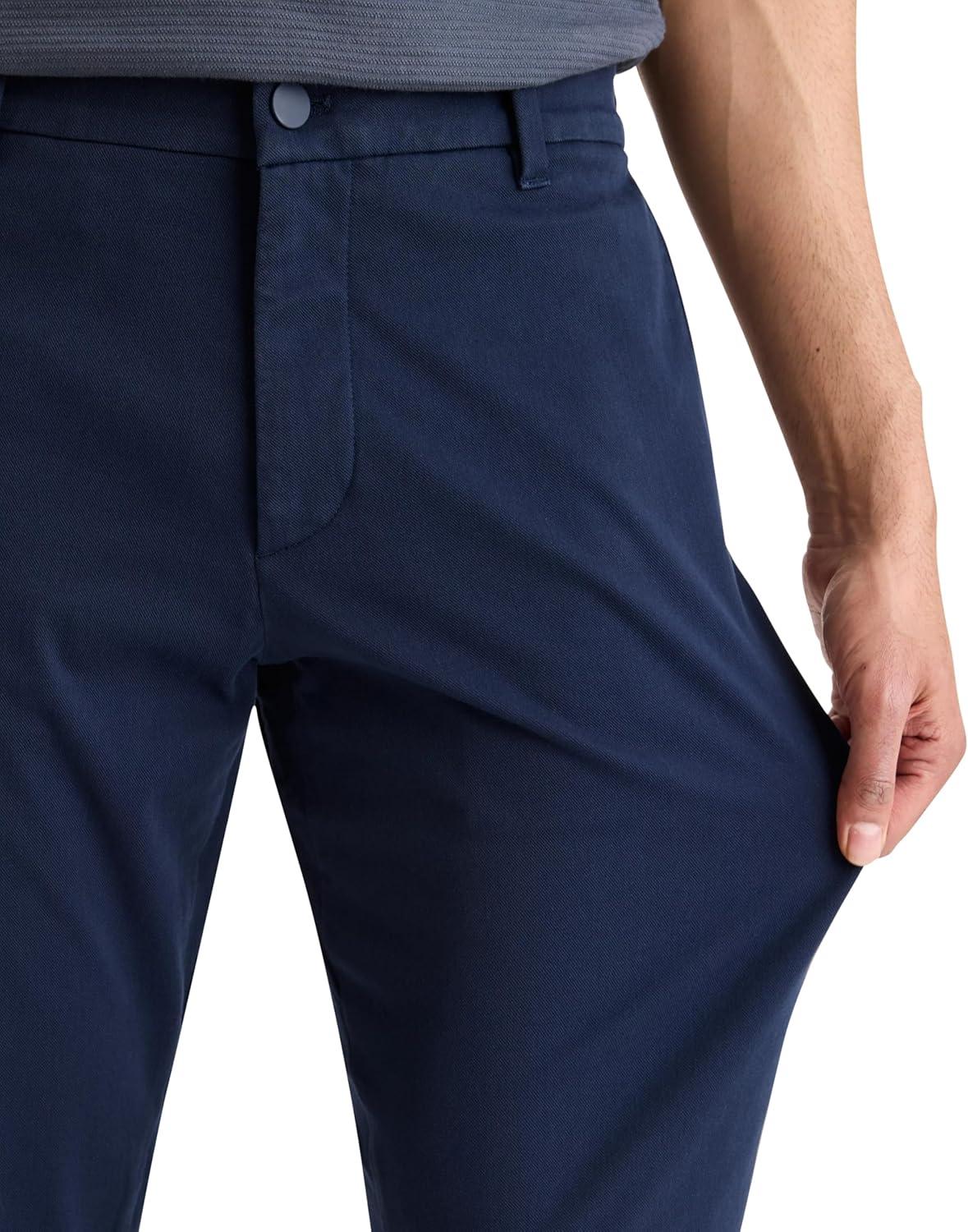 imageDOCKERS Mens Go Activeflex Chino Slim FitNavy Blazer