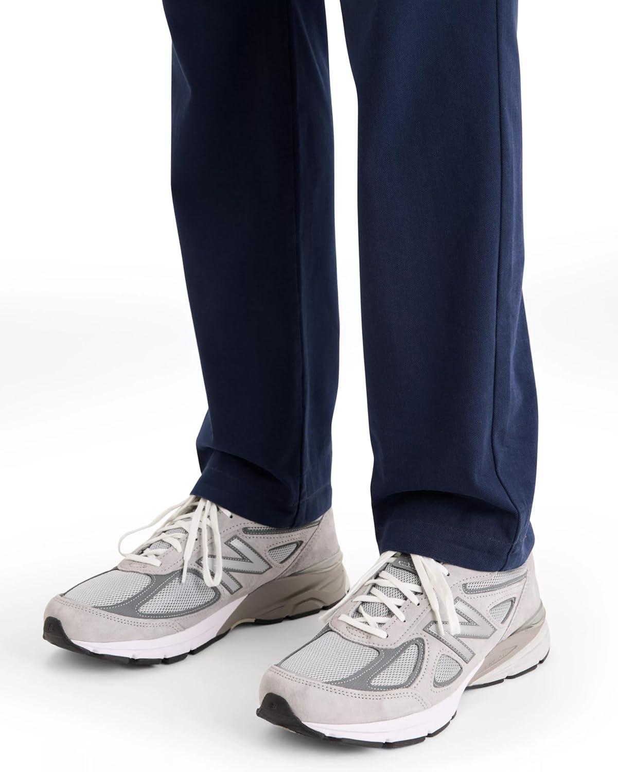 imageDOCKERS Mens Go Activeflex Chino Slim FitNavy Blazer