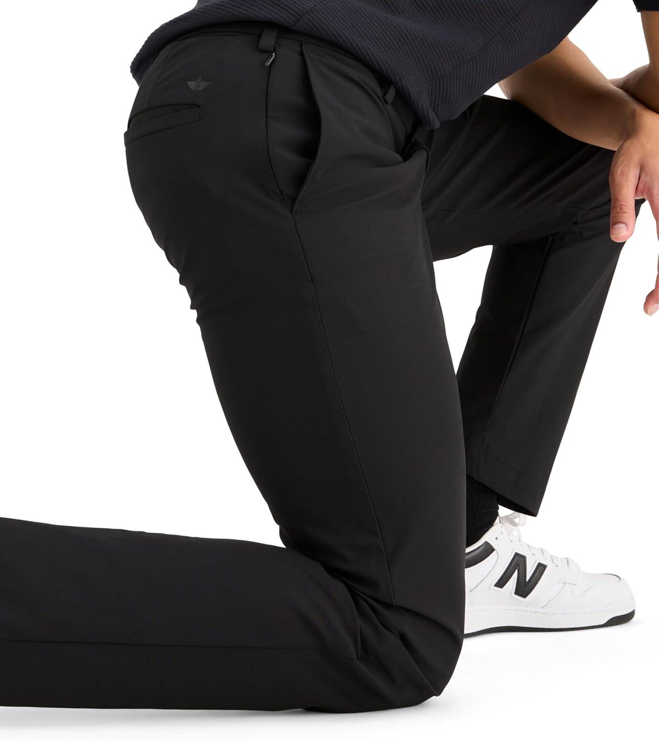imageDOCKERS Mens Go Airweave Chino Slim FitBeautiful Black