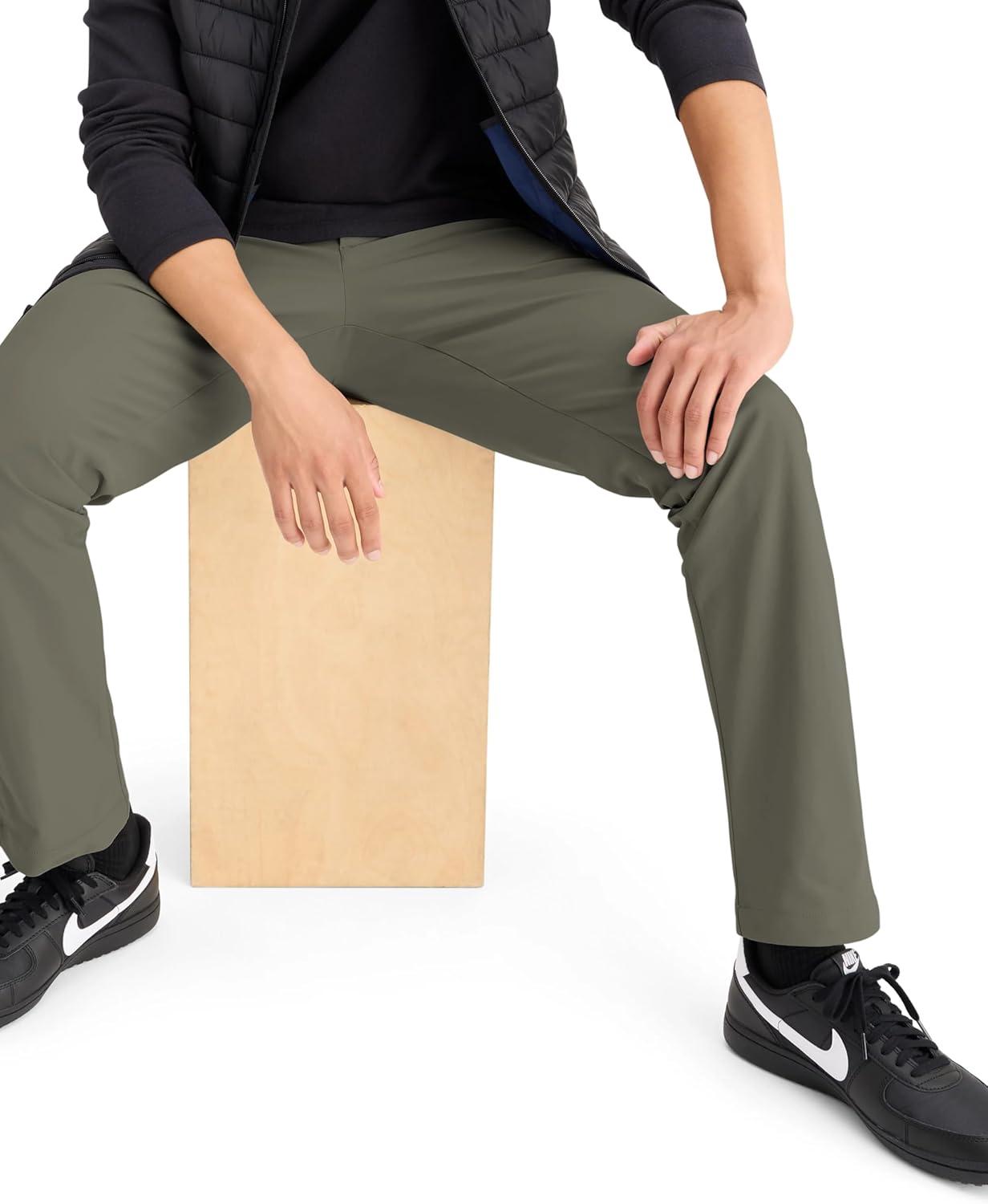 imageDOCKERS Mens Go Airweave Chino Slim FitTea Leaf