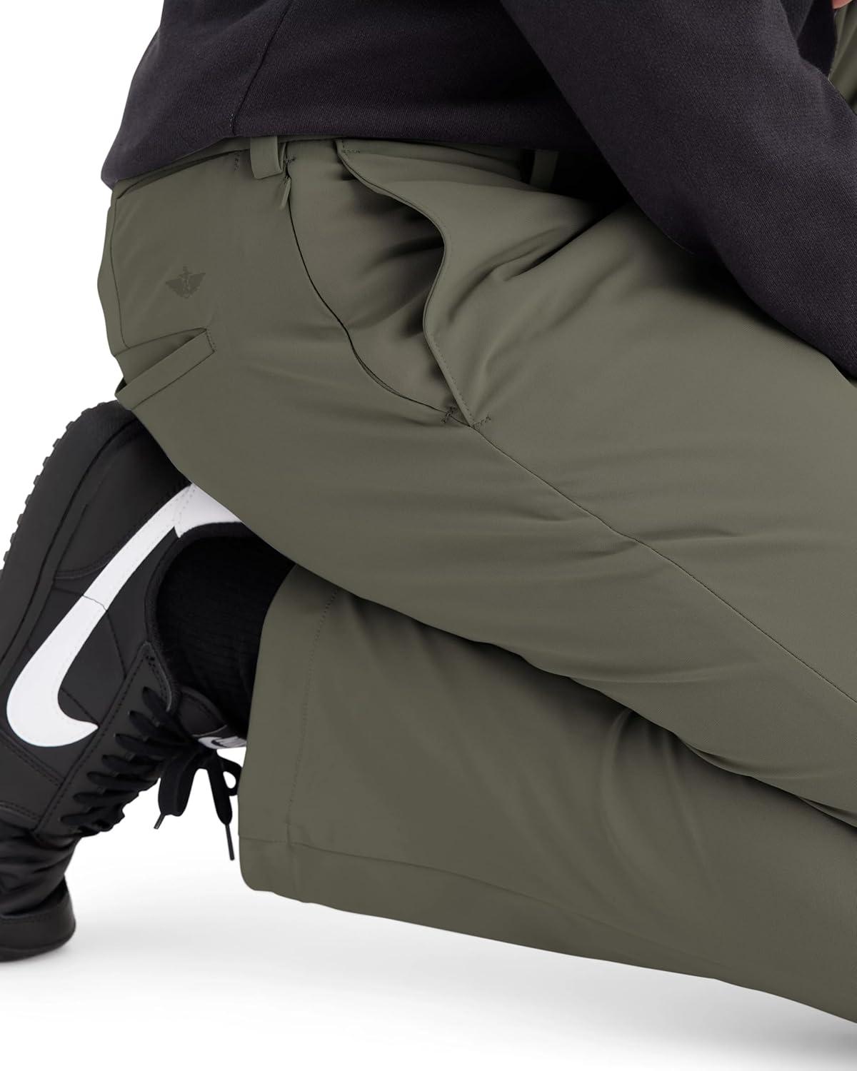 imageDOCKERS Mens Go Airweave Chino Slim FitTea Leaf