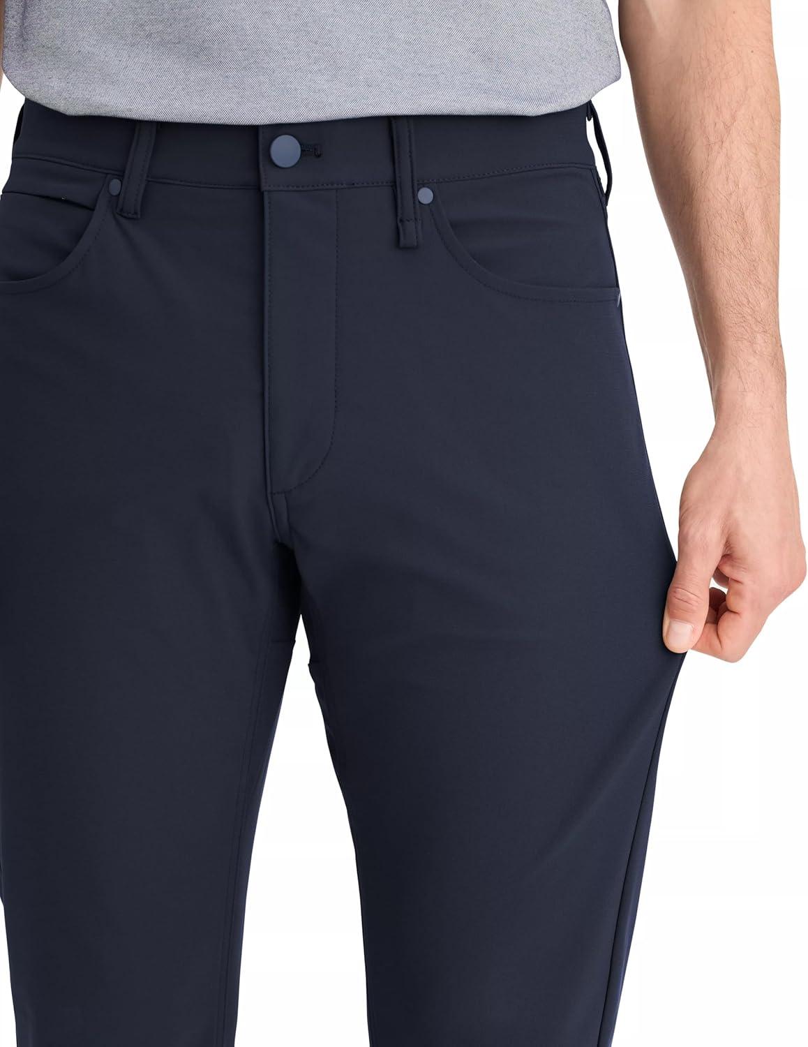 imageDOCKERS Mens Mens Go Airweave 5Pocket Slim FitNavy Blazer