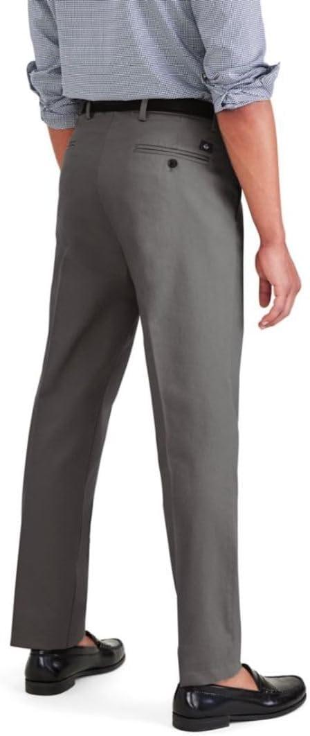 imageDOCKERS Mens Mens Signature Khaki Slim Fit Iron Free with Stain DefenderBurma Grey