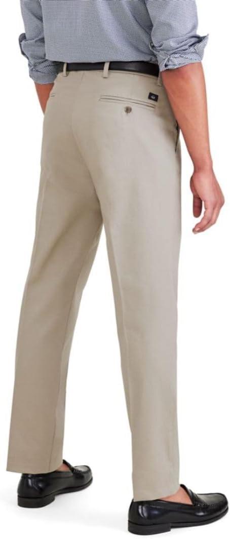 imageDOCKERS Mens Mens Signature Khaki Slim Fit Iron Free with Stain DefenderCloud