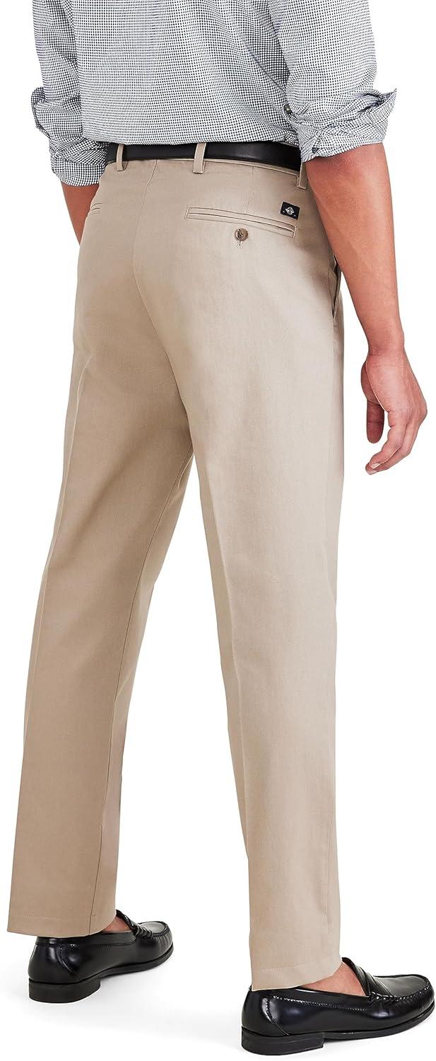 imageDOCKERS Mens Mens Signature Khaki Slim Fit Iron Free with Stain DefenderTimberwolf