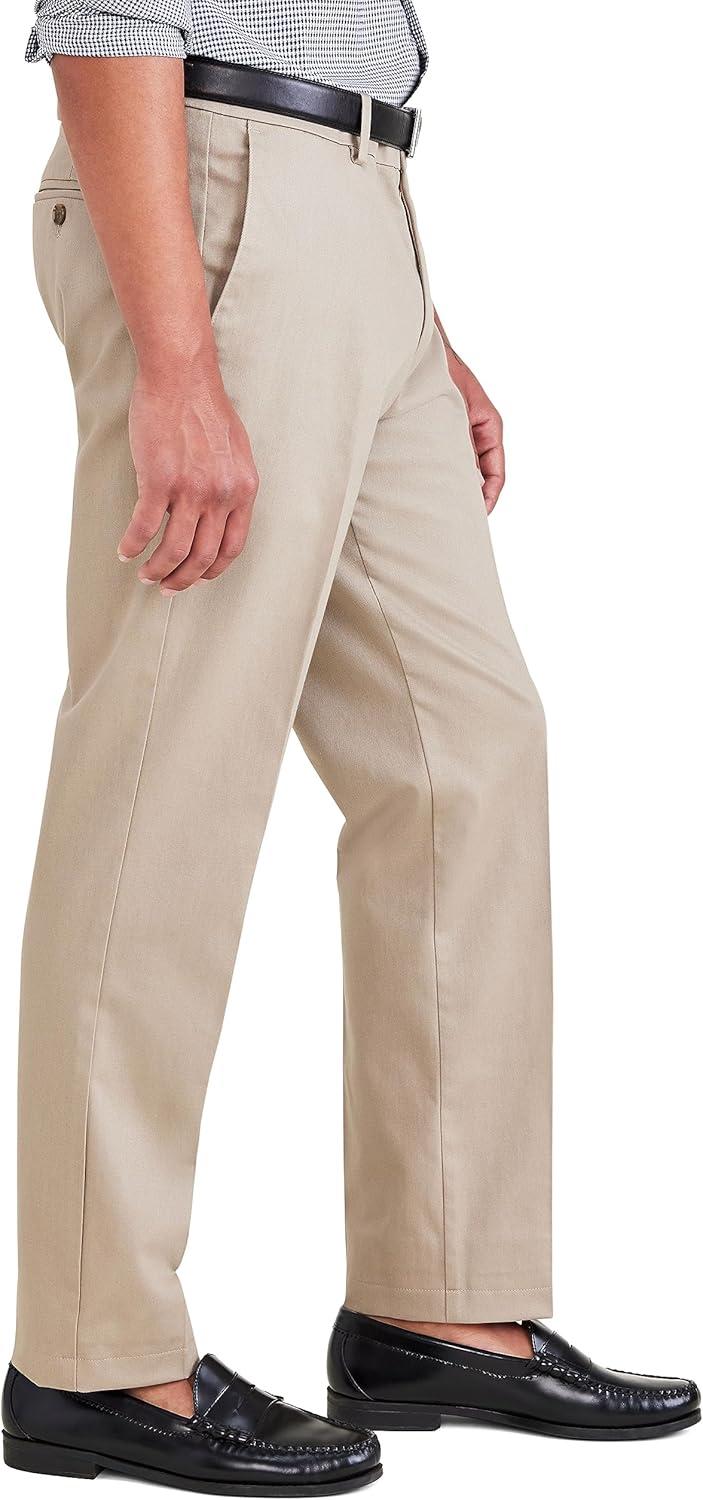 imageDOCKERS Mens Mens Signature Khaki Slim Fit Iron Free with Stain DefenderTimberwolf