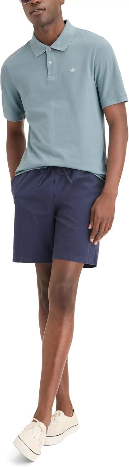 imageDOCKERS Mens Regular Fit Short Sleeve Performance Pique PoloTourmaline