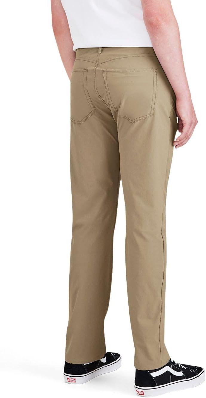 imageDOCKERS Mens Straight Fit Go Jean Cut PantsNew British Khaki