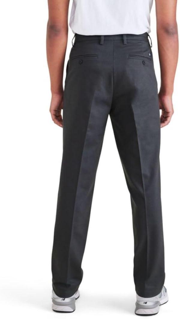 imageDOCKERS Mens Straight Fit Signature Iron Free Khaki with Stain Defender Pants Regular and Big ampamp TallSteelhead