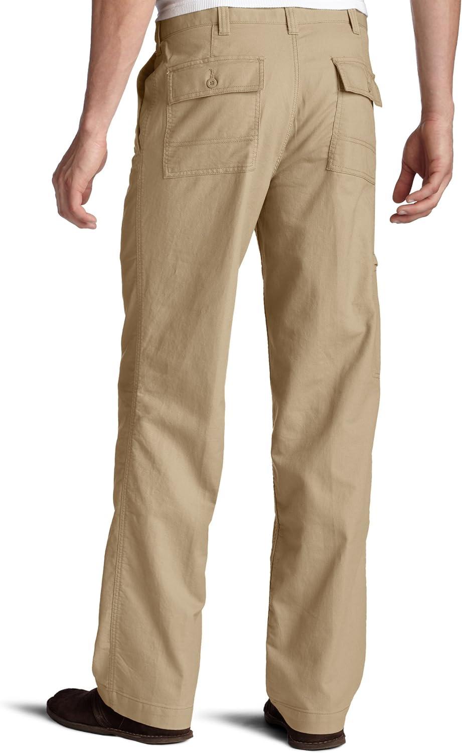 imageDockers Mens Classic Fit Comfort Cargo PantsDesert Sand