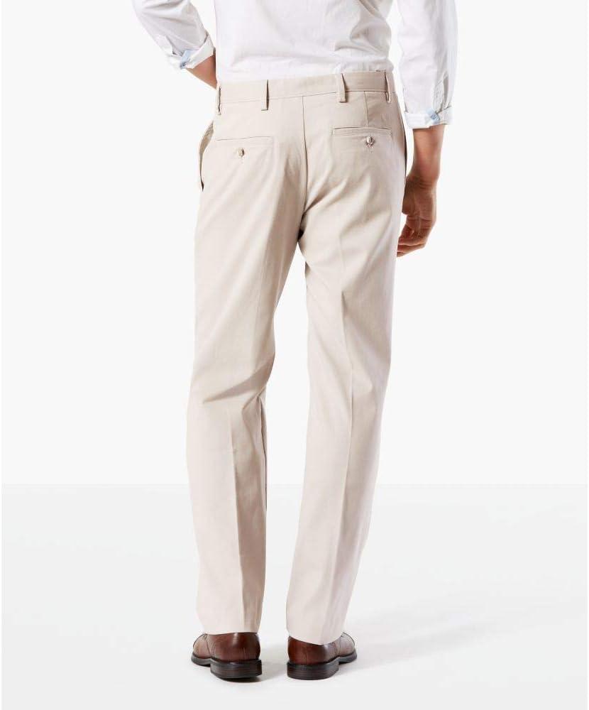 imageDockers Mens Classic Fit Easy Khaki Pants Pleated Standard and Big ampamp TallCloud