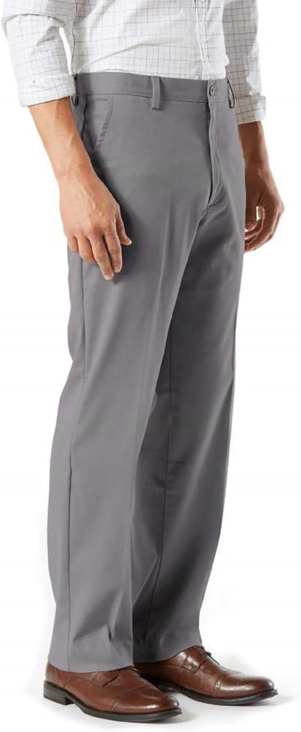 imageDockers Mens Classic Fit Easy Khaki Pants Regular and Big ampamp TallBurma Grey