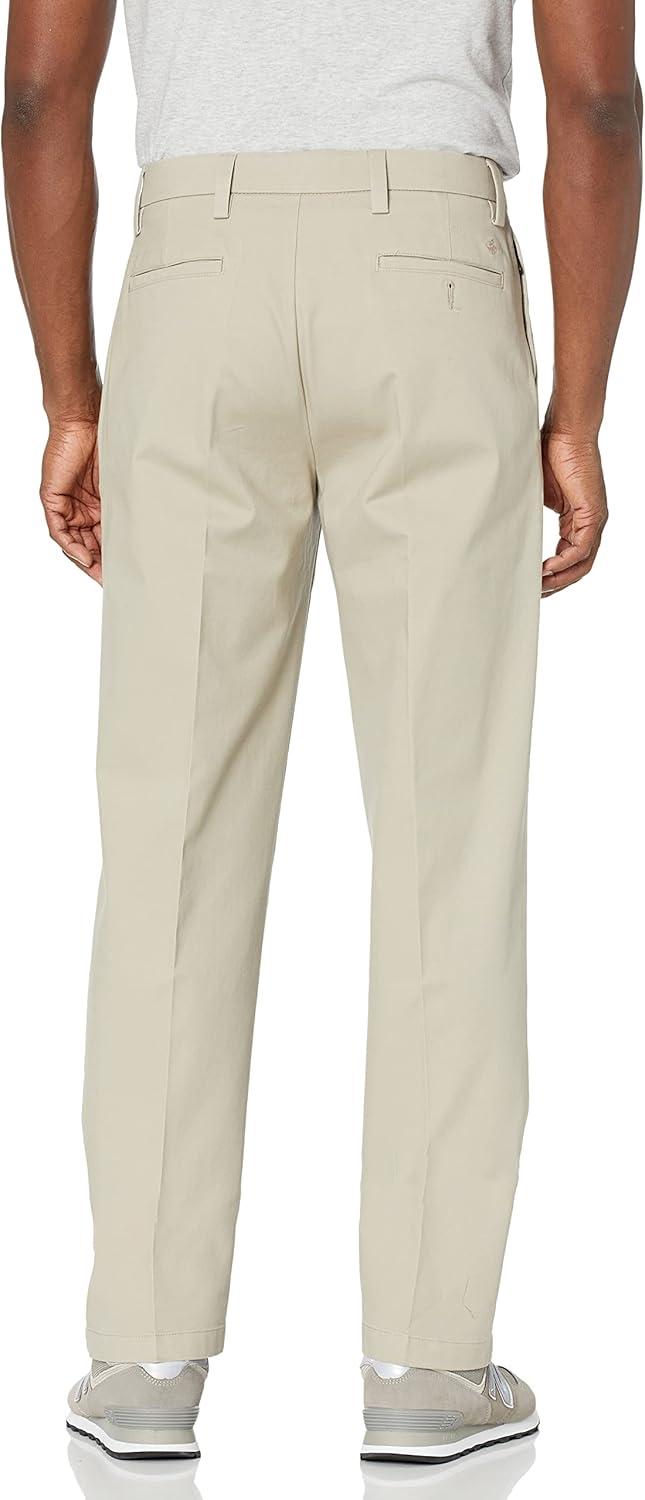 imageDockers Mens Classic Fit Workday Khaki Smart 360 FLEX Pants Standard and Big ampamp TallSafari Beige