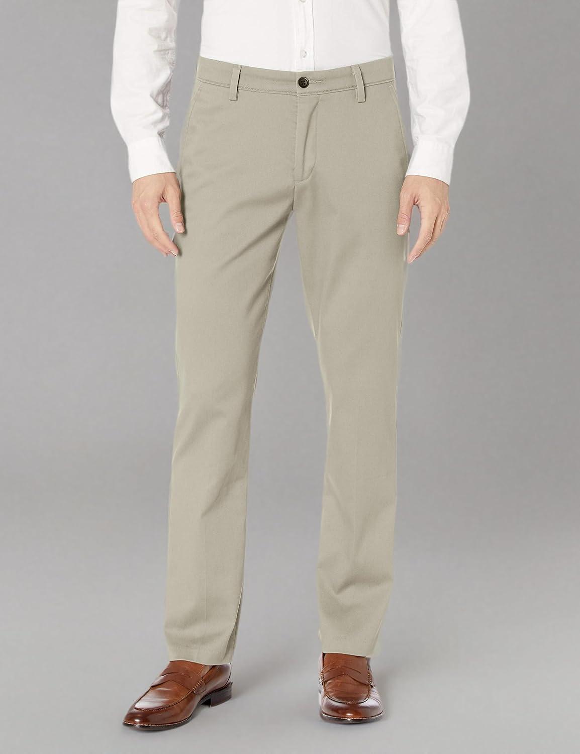 imageDockers Mens Slim Fit Easy Khaki PantsCloud
