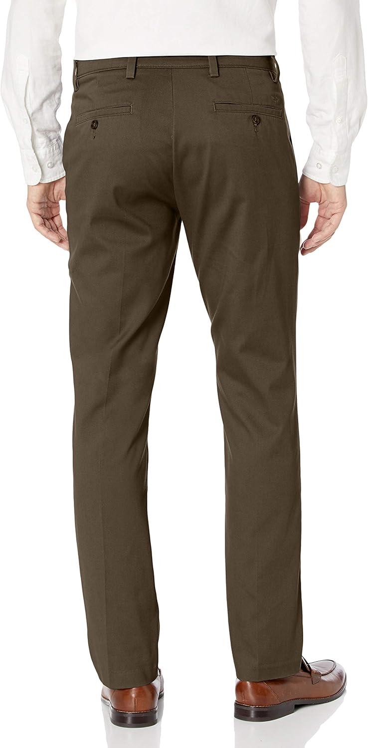 imageDockers Mens Slim Fit Easy Khaki PantsDark Pebble
