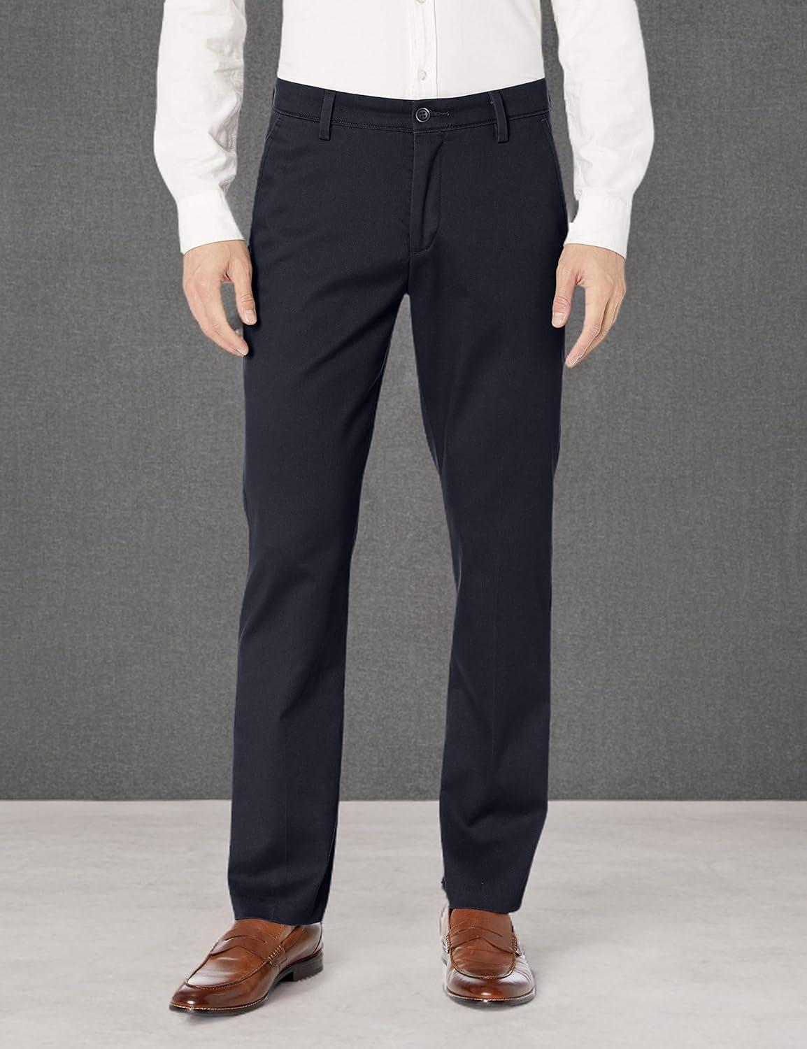 imageDockers Mens Slim Fit Easy Khaki PantsDockers Navy