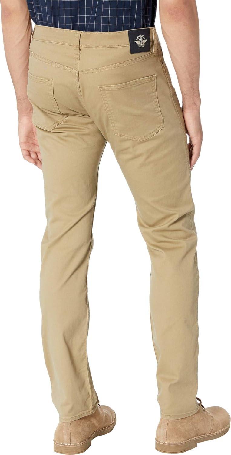 imageDockers Mens Slim Fit Jean Cut All Seasons Tech PantsNew British Khaki
