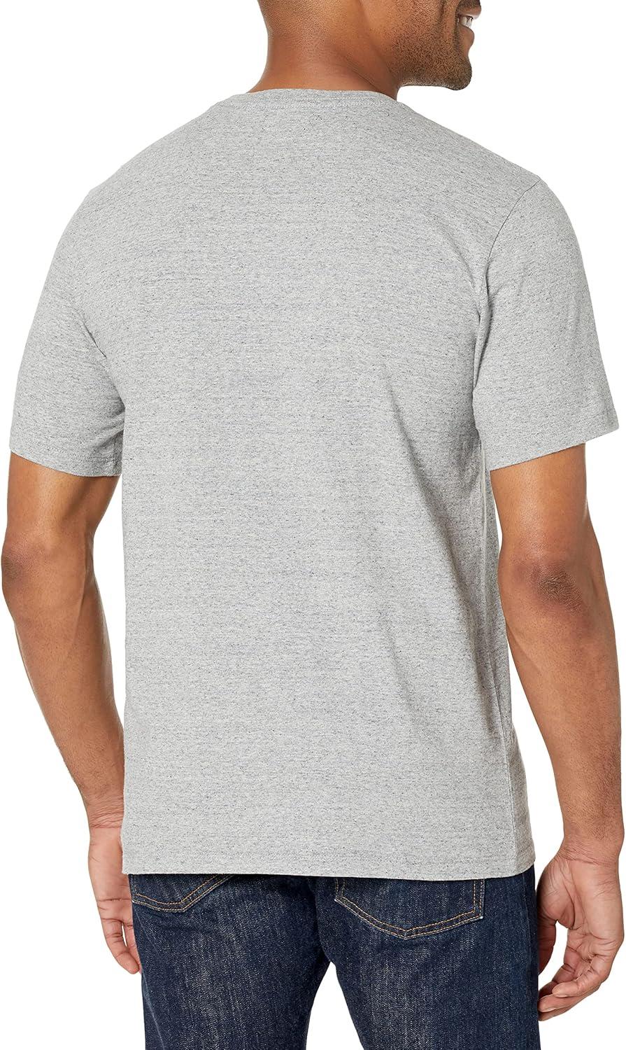 imageDockers Mens Slim Fit Short Sleeve Graphic Tee ShirtSmokestack Heather