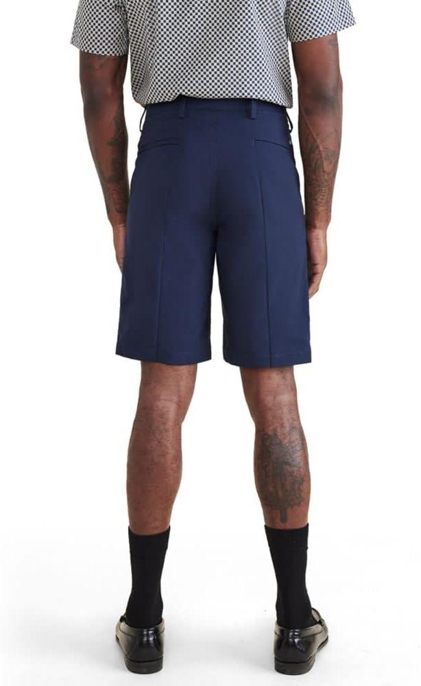 imageDockers Mens Ultimate Go Straight Fit Smart 360 Tech ShortsNavy Blazer