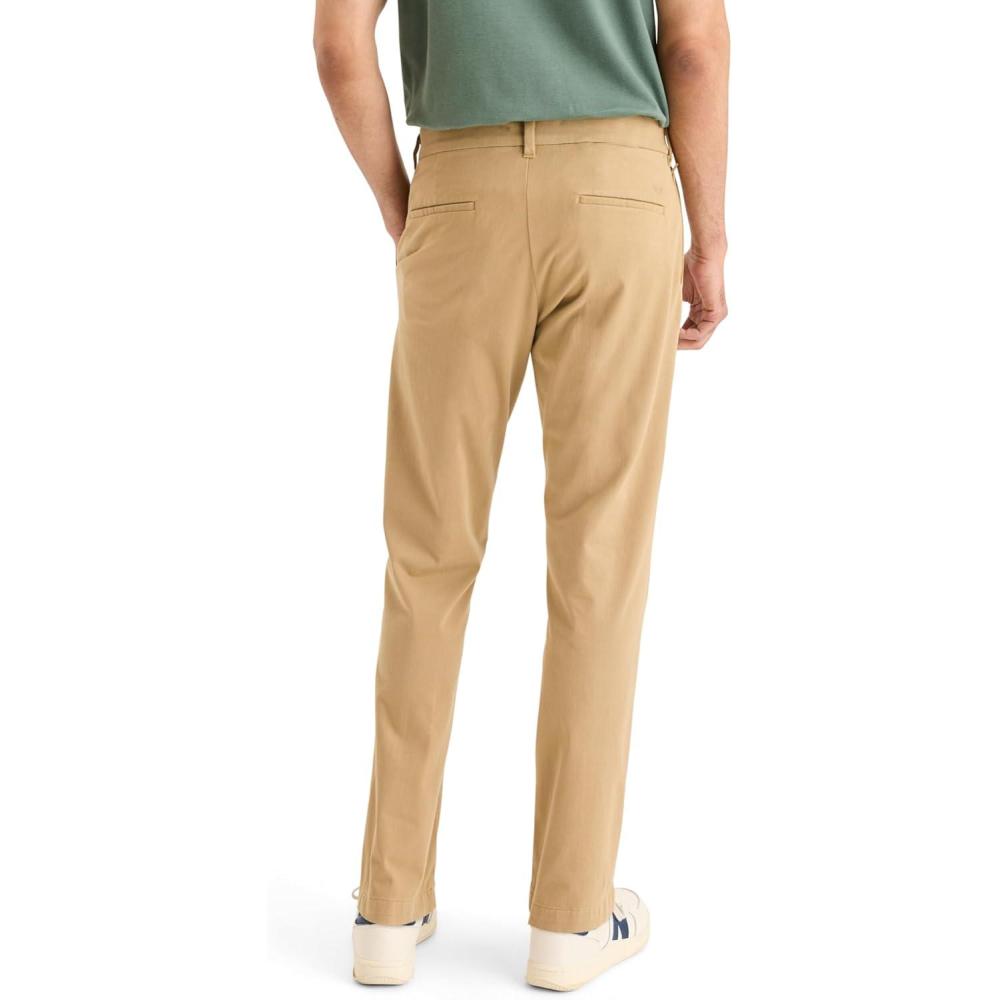 imageDOCKERS Mens Go Activeflex Chino Slim FitHarvest Gold