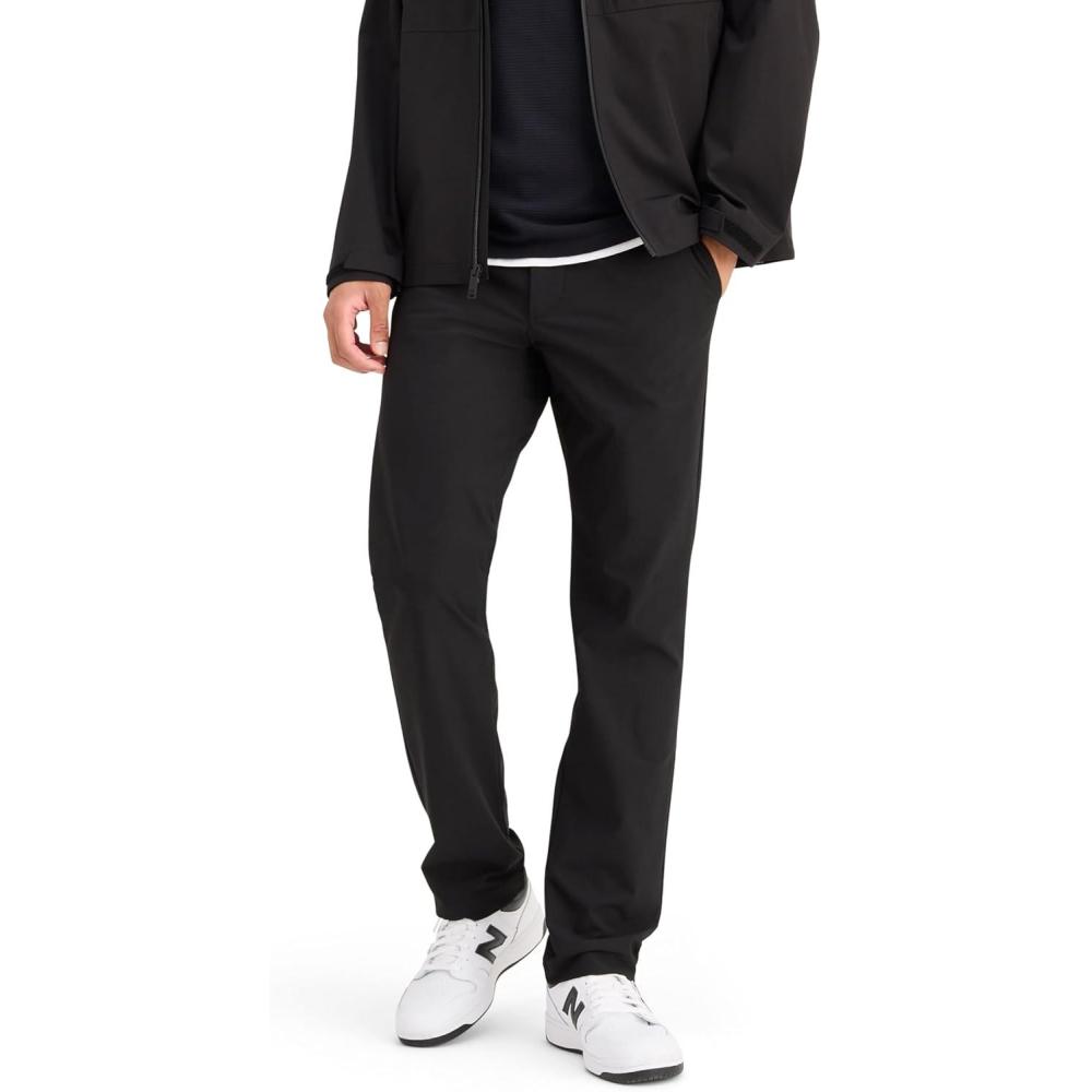 imageDOCKERS Mens Go Airweave Chino Slim FitBeautiful Black
