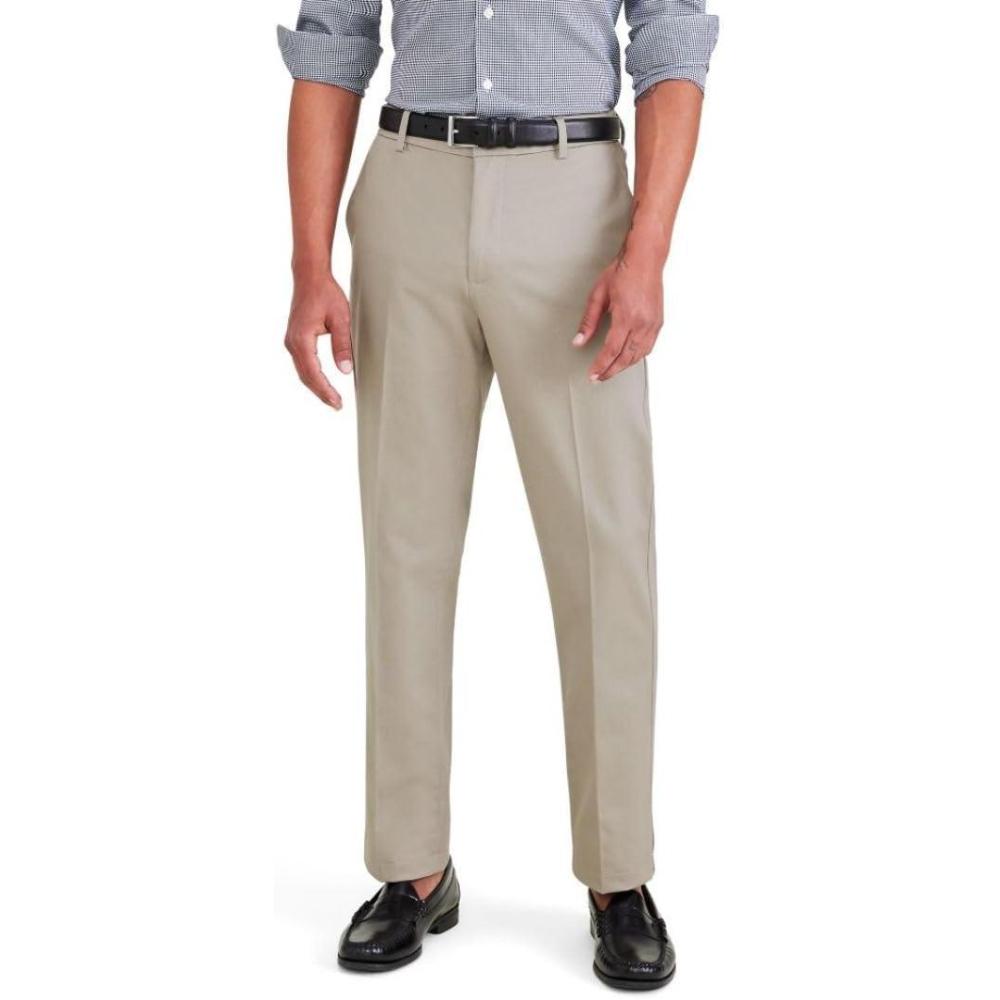 imageDOCKERS Mens Mens Signature Khaki Slim Fit Iron Free with Stain DefenderCloud