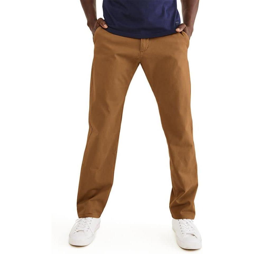 imageDockers Mens Athletic Fit Ultimate Chino Pants with Smart 360 FlexDark Ginger