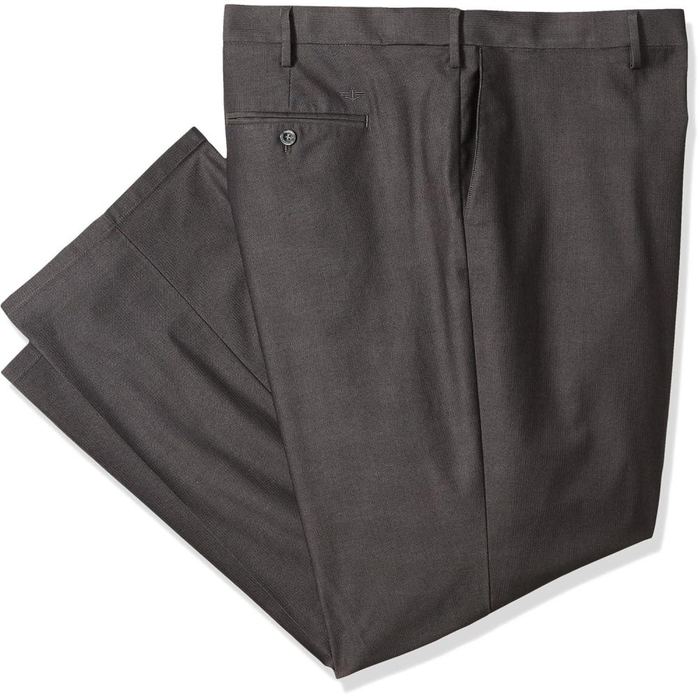 imageDockers Mens Classic Fit Signature Khaki Lux Cotton Stretch PantsBurma Grey