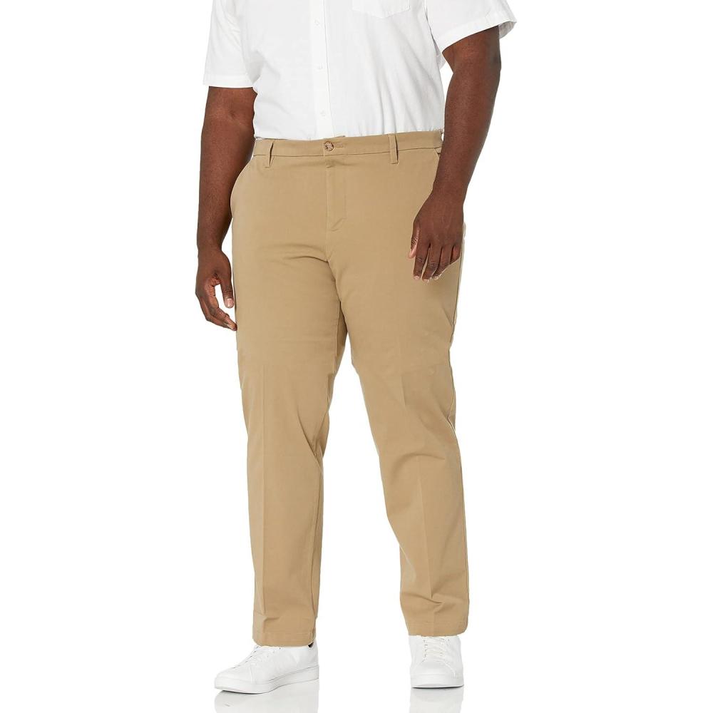 imageDockers Mens Classic Fit Workday Khaki Smart 360 FLEX Pants Standard and Big ampamp TallNew British Khaki