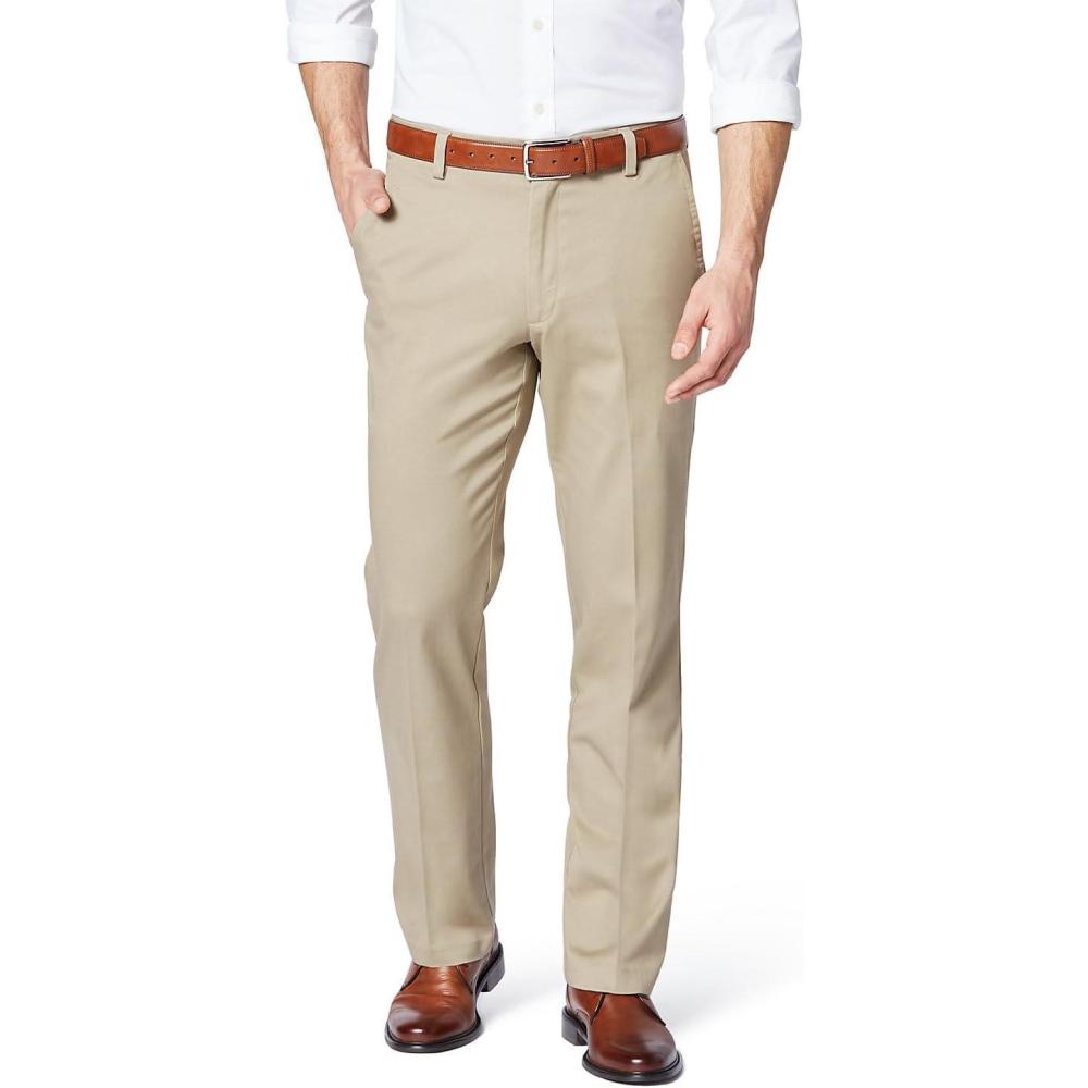 imageDockers Mens Straight Fit Easy Khaki PantsTimberwolf