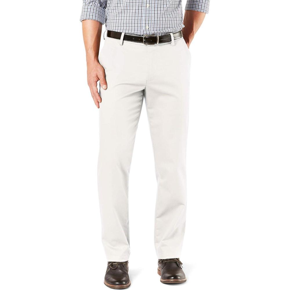 imageDockers Mens Straight Fit Signature Lux Cotton Stretch Khaki PantCloud