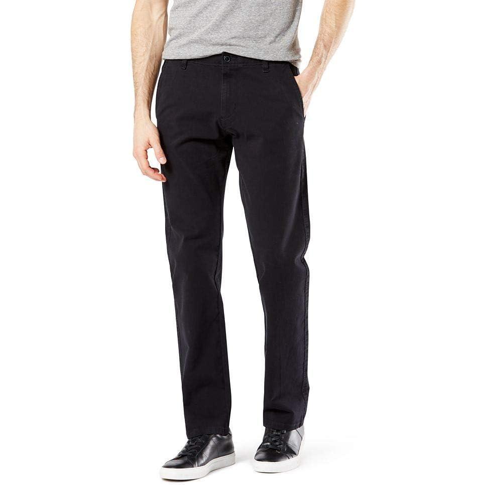 imageDockers Straight Fit Ultimate Chino with Smart 360 Flex Regular and Big ampamp TallBlack