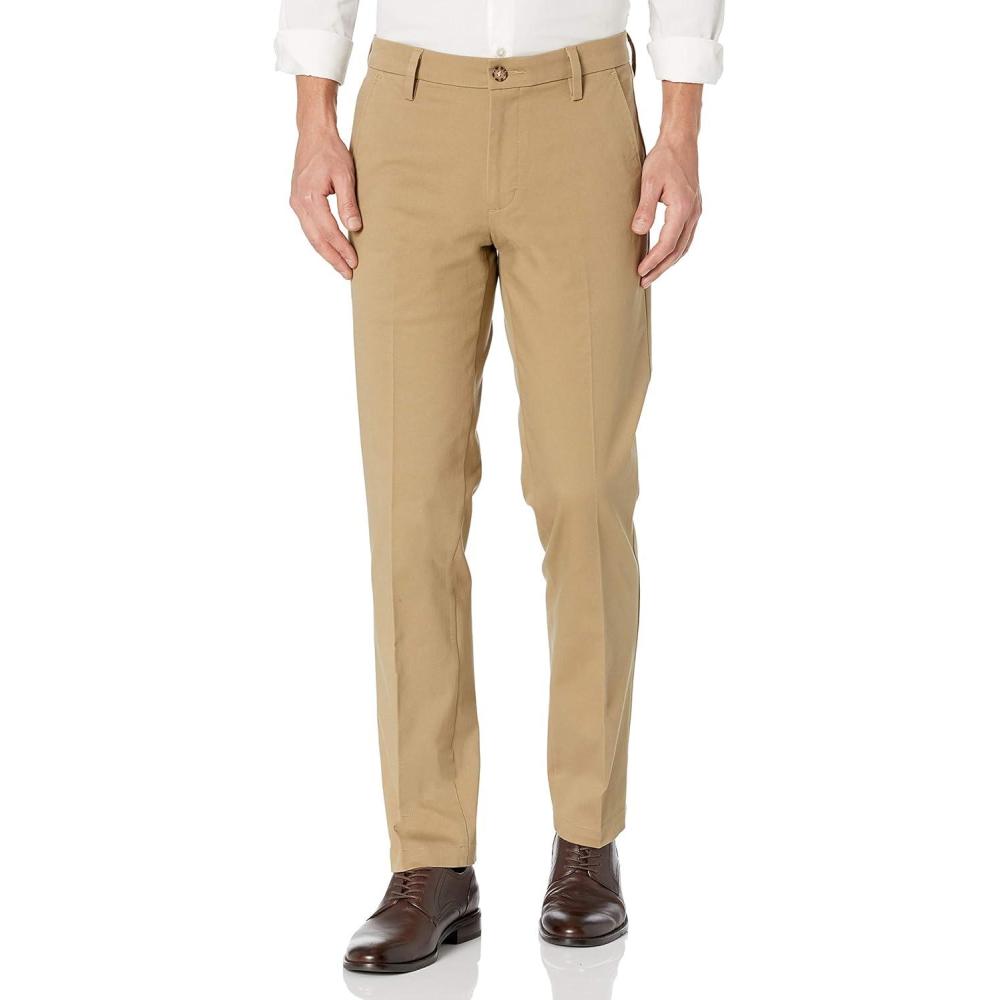 imageDockers Straight Fit Workday Khaki Smart 360 Flex Pants Regular and Big ampamp TallNew British Khaki