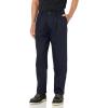 imageDockers Mens Classic Fit Signature Lux Cotton Stretch PantsPleated Regular and Big ampamp TallDockers Navy