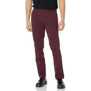 DOCKERS Mens City Trouser Slim Fit Smart 360 Tech Pants(Decadent Chocolate Brown)