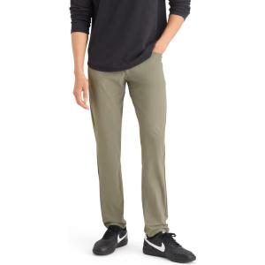 DOCKERS Mens Men’s Go Airweave 5-Pocket Slim Fit(Tea Leaf)