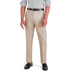 DOCKERS Mens Men’s Signature Khaki Slim Fit Iron Free with Stain Defender®(Timberwolf)