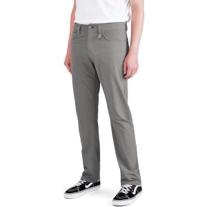 DOCKERS Men’s Straight Fit Go Jean Cut Pants(Car Park Grey)