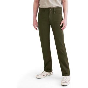 DOCKERS Men’s Straight Fit Go Jean Cut Pants(Forest Night Green)