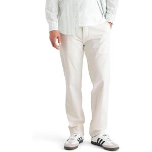Dockers Men’s Classic Fit Easy Khaki Pants – Pleated (Standard and Big & Tall)(Egret)
