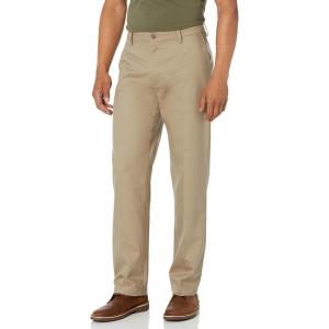 Dockers Men’s Classic Fit Signature Iron Free Khaki Pants(Timberwolf)