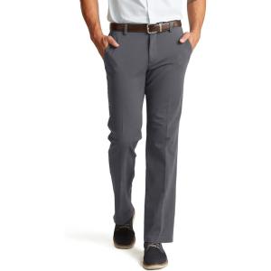 Dockers Straight Fit Workday Khaki Smart 360 Flex Pants (Regular and Big & Tall)(Burma Grey)