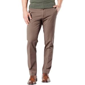 Dockers Straight Fit Workday Khaki Smart 360 Flex Pants (Regular and Big & Tall)(Dark Pebble)