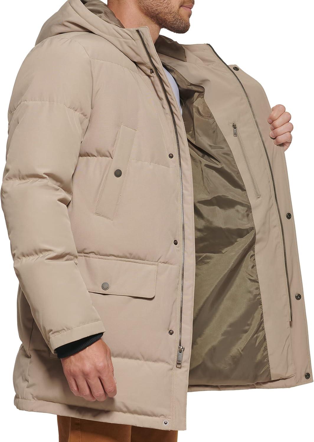 imageDOCKERS Mens Arctic Cloth Heavyweight ParkaKhaki