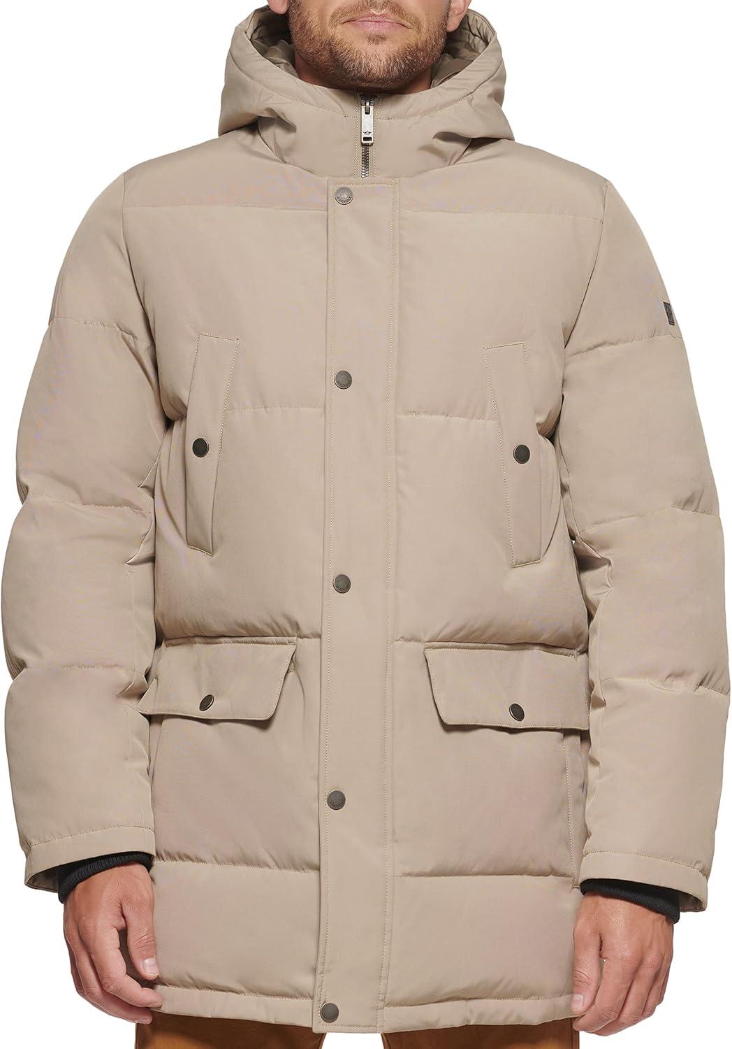 imageDOCKERS Mens Arctic Cloth Heavyweight ParkaKhaki