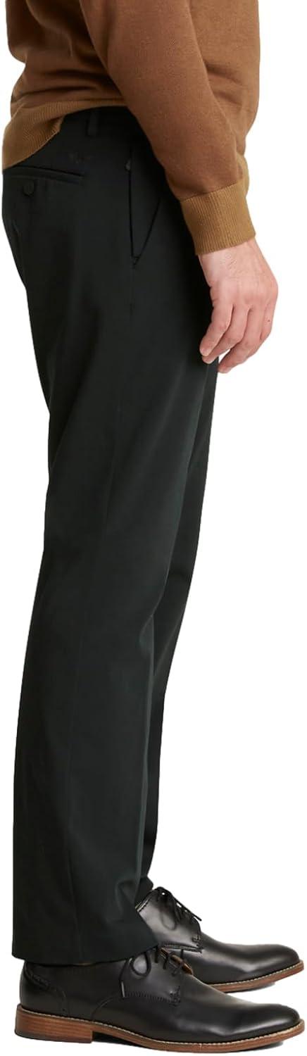 imageDOCKERS Mens City Tech Trouser Straight Fit Smart 360 Tech PantsMineral Black