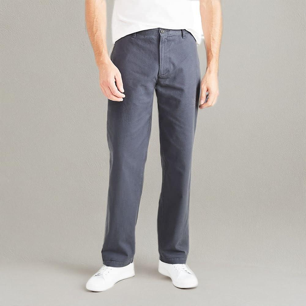 imageDOCKERS Mens Classic Fit Perfect Chino PantMaritime Blue