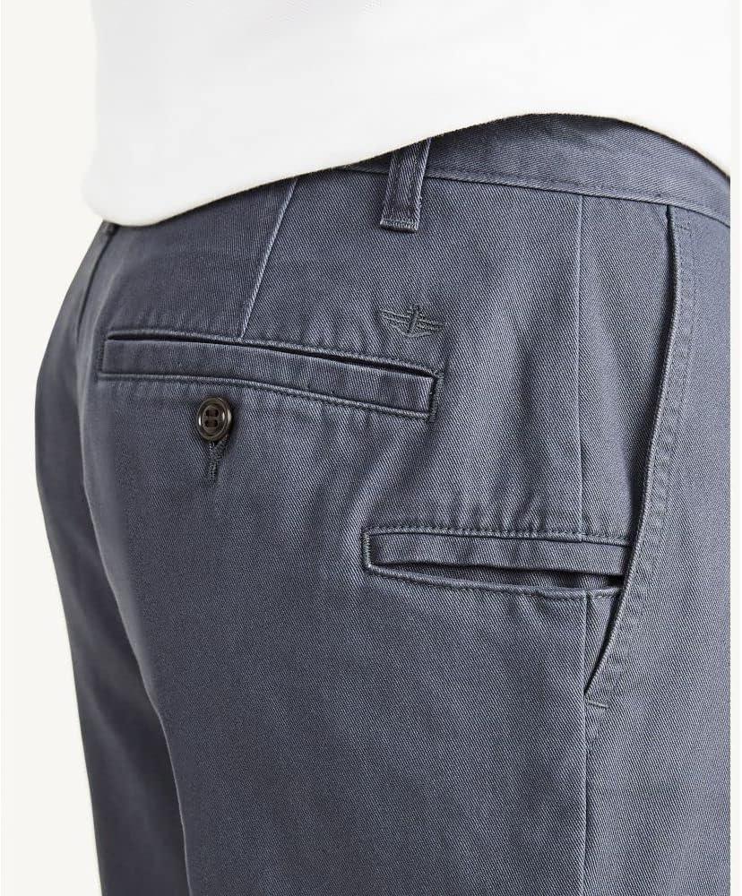 imageDOCKERS Mens Classic Fit Perfect Chino PantMaritime Blue