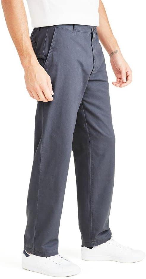 imageDOCKERS Mens Classic Fit Perfect Chino PantMaritime Blue